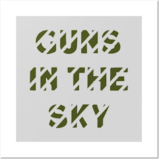 Guns In The Sky, greeb Posters and Art